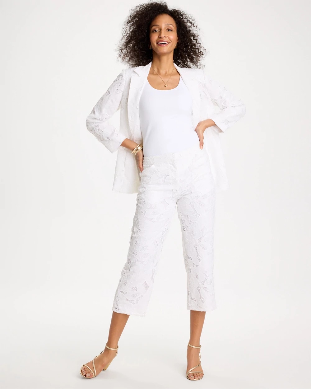 Lace Cropped Pants | Chico's
